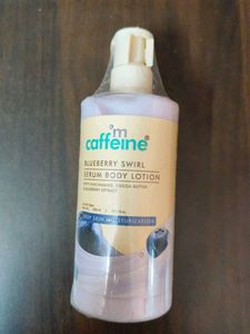 mCaffeine Blueberry Swirl Lotion