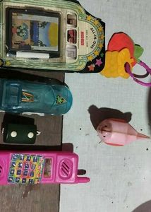 Bundle of Toy Cars and Accessories