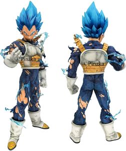 Vegeta with 4 Interchangable Heads Battle Mode A.F