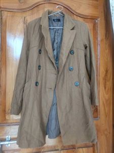 Elegant Tan Trench Coat for women