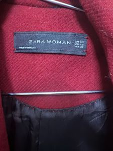 Chic Maroon Long Coat