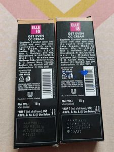 ELLE 18 Get Even CC Cream Duo