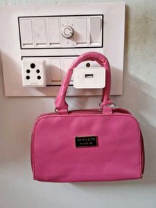 Stylish Black Tote Bag with Embellishments