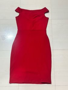 Chic Red Bodycon Dress