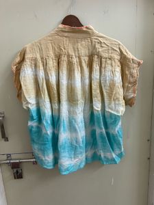 Boho Palm Tree Tie-Dye Top(Brand new )Fixed price