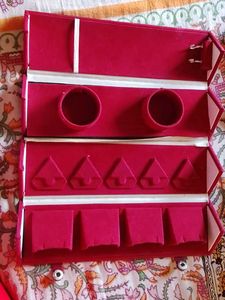 Red Jewelry Box Organizer