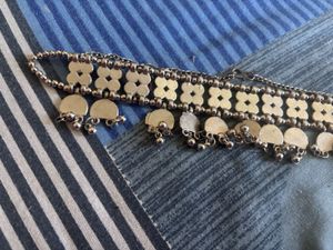 multi colored oxidised necklace