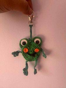 Handcrafted crotchet keychains/bag chains