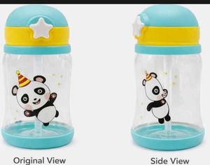 Cute Panda Water Bottle with Strap