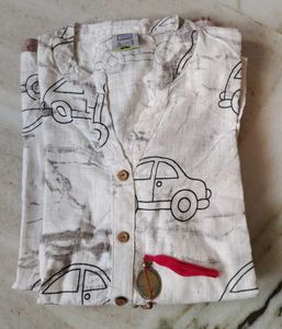 🚗Car Print Kurta