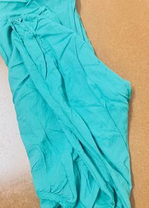 Green Button-Down Top
