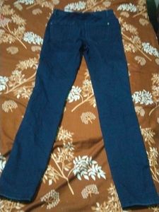 Classic Dark Wash Denim Jeans