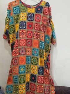 Chunari Print Kurti