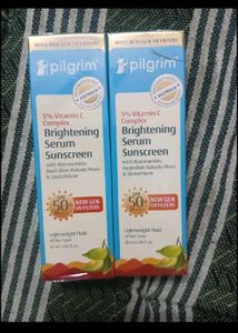 Pilgrim Vitamin C Brightening Serum Sunscreen