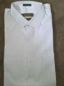 Ramraj White Formal Shirt