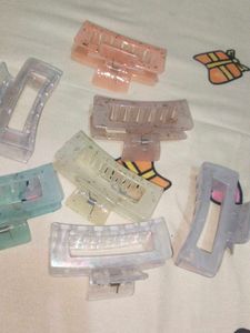 Set of Cute Hair Claw Clips