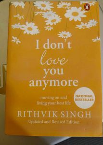 I Don't Love You Anymore by Rithvik Singh