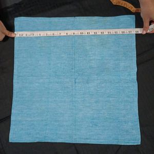 9 Piece Blue Table Napkins Set