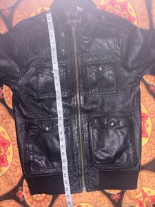 H&amp;M Men's Black Leather Jacket