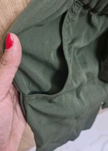 Olive Breezy Shorts