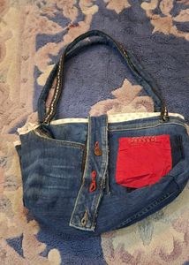 Unique Denim Hobo Bag