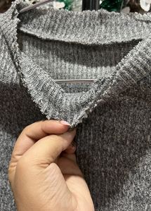 Knitted Style cotton T-shirt, lightweight