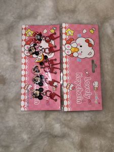Cute Minnie Mouse Keychain Set