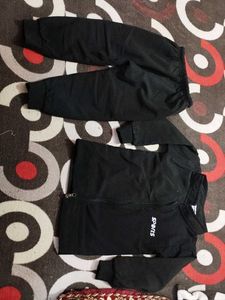 Black 'Sports' baby boy Tracksuit Set