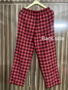 Cozy Red Plaid Pajama Pants