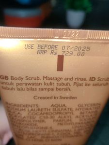 ORIFLAME Milk And Honey Gold Sugar Scrub
