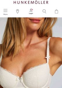 Beutiful Lace Hunkemoler Bra Set