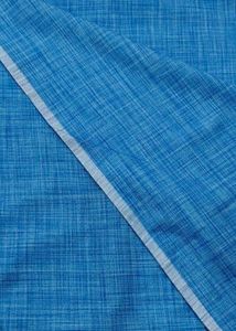 Blue Textured Cotton Dress Material (3meter)240rs