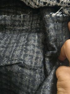 Tweed Mini Skirt   And Shirt (2 Item Set)
