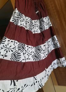 New Full Length Tiered Skirt