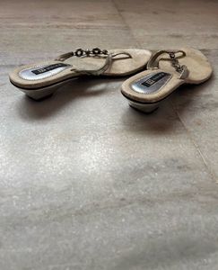R Soles Embellished Thong Sandals