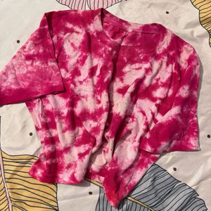 Pink Tie-Dye T-Shirt
