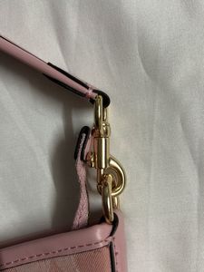 Coach Pink Signature Hobo Shoulder Bag