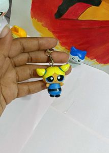 Powerpuff girl keychain