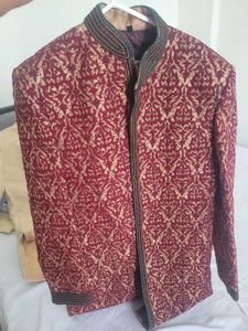 Men's Embroidered Sherwani Jacket