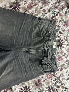 Grey Wash Denim Jeans
