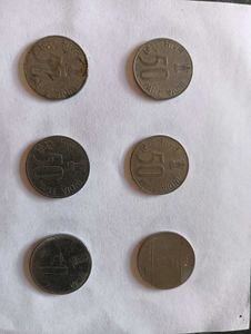 50 paise coins