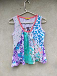 Boho Patchwork Tank Top