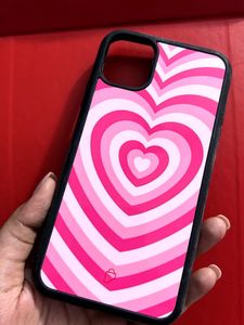 Pink Heart Phone Case- iPhone 11