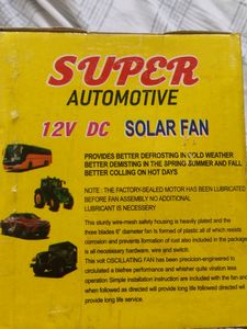 New Super Automotive Dc Fan For Car , Bus, etc.