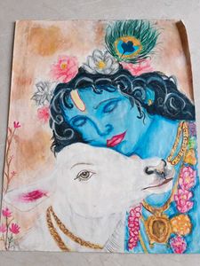 Beautiful Krishna Painting