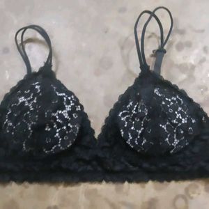 Anko Black Lace Bra