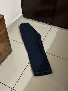 Classic vintage Blue Denim Wide Leg Pants