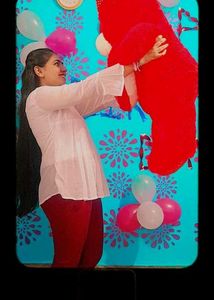 Red Teddy Bear. TODAY OFFER ONLY IN 750rs