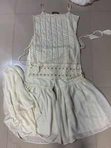 beautiful off white dress