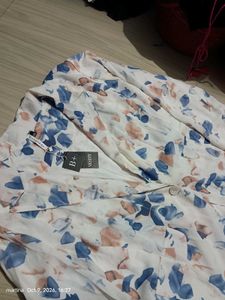 Floral Print Blazer for Women